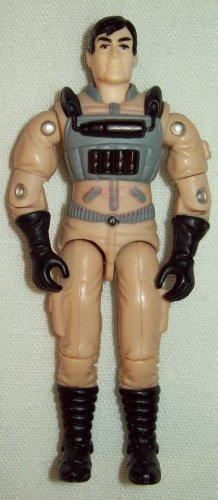 Hasbro G.I. Joe 2001 Desert Paratrooper Flint (Desert Striker)