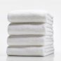 SET OF 4 NEW WHITE HOSPITALITY 100% COTTON THICK HOTEL QUALITY BATH TOWELS