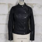 Womens Naked Lambskin "The Xena" Motorcycle Jacket Whet Blu WBL1587