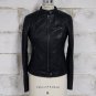 Womens Naked Lambskin 'The Favorite" Motorcycle Jacket Whet Blu WBL1025