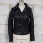 Womens Naked Lambskin 'The Princess" Motorcycle Jacket Whet Blu WBL1589