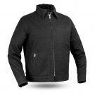 First manufacturing Mens FIM252CNVS | Hanover Canvas Jacket, BLACK
