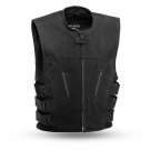 First manufacturing Mens FIM657CNVS | Heavy Hitter Raw Canvas Vest