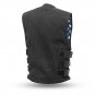 First manufacturing Mens FIM657CNVS | Heavy Hitter Raw Canvas Vest
