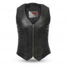first manufacturing Women's Leather Vest FIL544SDM | Savannah