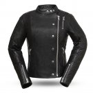 First manufacturing women jacket FIL187CJZ, BLACK & ANTHRACITE GRAY