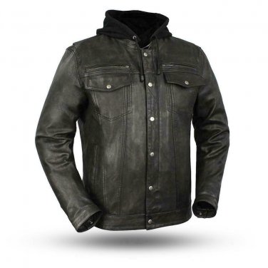 FIRST MANUFACTURING Men's leather jacket FIM276SDTZ | Vendetta