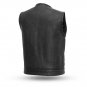 First manufacturing Mens FIM638CPM, Highside Vest, 1.3-1.4mm Platinum Cowhide