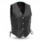 First manufacturing Women FIL508CFD | Trinity  Leather Vest