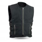 First manufacturing Mens FIM660CNVS | Knox Canvas Vest