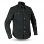 First Manufacturing Men's Canvas Shirt, FIM416CNVS | Forsyth, BLACK & WHITE