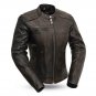 First Manufacturing Trickster - Women's Leather Motorcycle Jacket, FIL164SDC