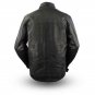 First manufacturing Men's Leather Shirt FIM403ES, Milestone