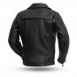 First Manufacturing Mens Leather Jacket FIM269CPMZ, Night Rider