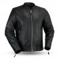 First Manufacturing Mens Leather Jacket FIM202FBZ, Ace