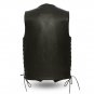 FMC Mens Leather Vest FIM644CPM, Deadwood