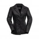 First Manufacturing Women Leather Jacket WBL3001, Dahlia