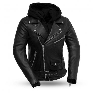 First Manufacturing Women's Leather Jacket FIL185SDMZ , Ryman