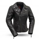 First Manufacturing Women's Leather Jacket FIL160NOCZ, Monte Carlo