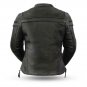 First Manufacturing Women's Leather Jacket FIL162NTCZ | The Maidan