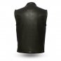 first manufacturing Mens Vest FIM686CPM | 1.3-1.4mm Platinum Cowhide