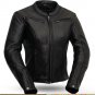 First manufacturing Speed Queen - Women's Leather Motorcycle Jacket, FIM158CLMZ