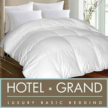 Hotel Grand White Goose Feather & Down Comforter