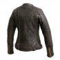 First Manufacturing Women's Leather Motorcycle Jacket, Electra - FIL198CHLZ