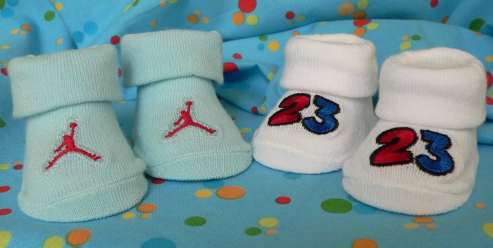 nike crib booties