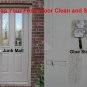 NO SOLICITING sticker sign to keep solicitors away! -Removable