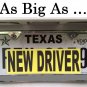 NEW DRIVER magnet sticker for student driver no glue