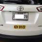 NEW DRIVER magnet sticker for student driver no glue
