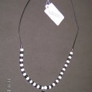 Black Jasper Cross Necklace