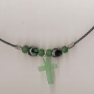 Green Jasper Cross