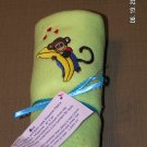 Monkey Fleece Baby Blanket