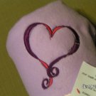 Heart Fleece Baby Blanket