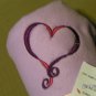 Heart Fleece Baby Blanket
