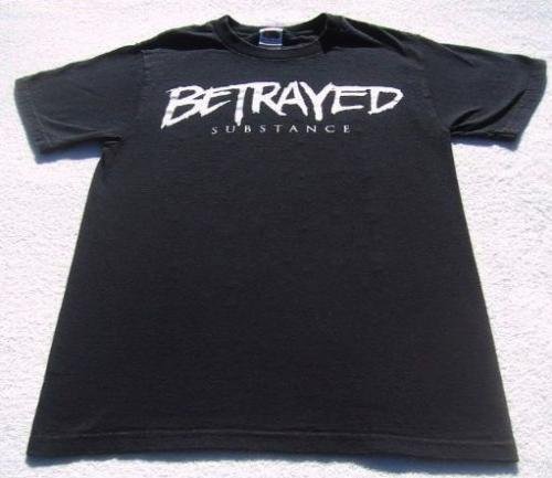 BETRAYED substance 2006 album SMALL T-SHIRT hardcore