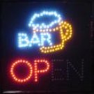 19x19 Large Bar OPEN LED Sign