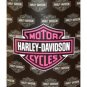 Wholesale Harley Davidson Logo Repeat Pink Fleece Blankets