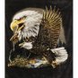 Super Plush Eagle Queen-Mink Style Blankets 79"x95"