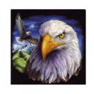 Super Plush Eagle Queen-Mink Style Blankets 79"x95"