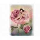 Super Plush Fairy w/Rose Queen-Mink Style Blankets 79"x95"