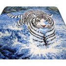 Super Plush Tiger Queen-Mink Style Blankets 79"x95"