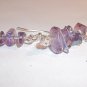 Purple Chipped Earrings