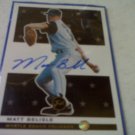 2007 Just Matt Belisle 6/100 Auto