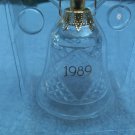 Hallmark Keepsake Lead Crystal Bell Holiday Ornament