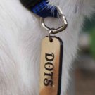 Single-sided doggie name tag