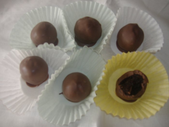 Milk Chocolate Covered Fudge Cake Balls Dozen