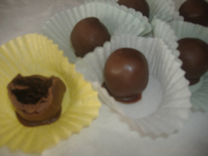 Milk Chocolate Covered Fudge Cake Balls Dozen